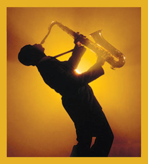 Jazz Musician - Magnetic Bookmark