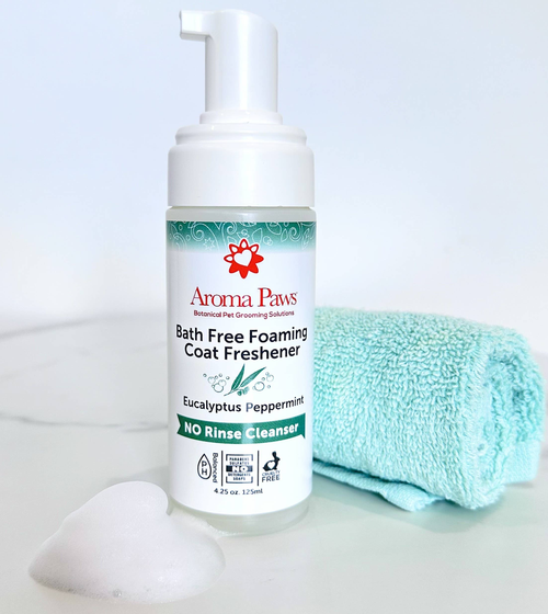 4.25 oz. Bath Free Foaming Coat Freshener-Rinse Free Cleaner