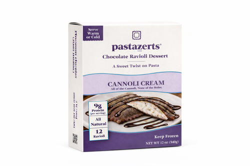Chocolate Cannoli Ravioli