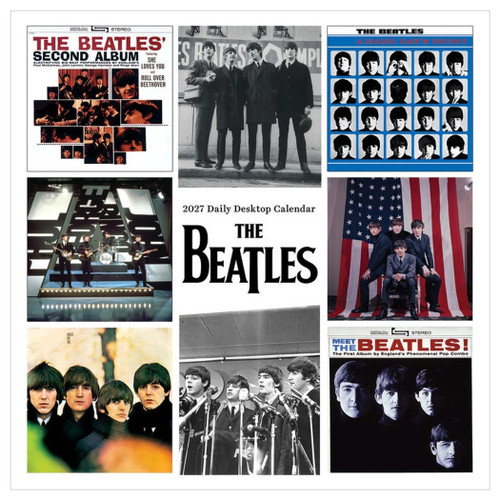 2027 The Beatles Daily Desktop Calendar