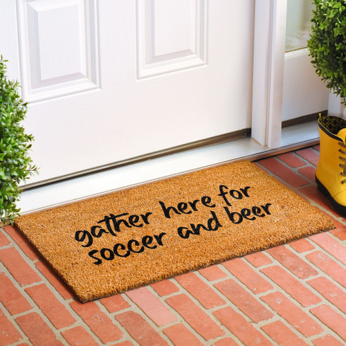 Calloway Mills Gather here for soccer and beer Doormat