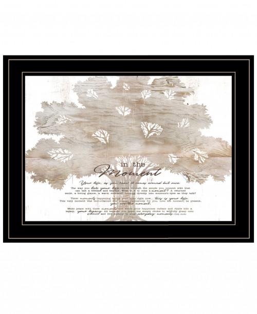 In the Moment 3 Black Framed Print Wall Art
