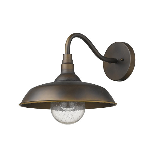 Homeroots Lighting Burry 1-Light Wall Light, Oil-Rubbed Bronze Finish