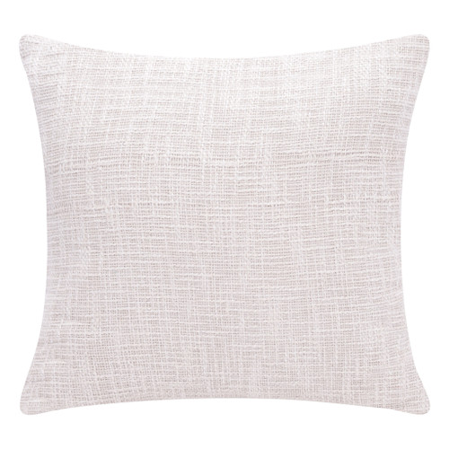 Homeroots Home Decor 20 X 20 Inches Black and Ivory 100% Cotton Geometric Zippered Pillow