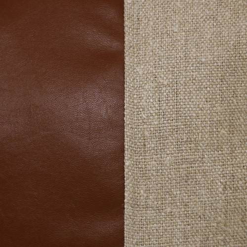 Homeroots Home Decor 14 X 20 Inches Tan and Brown Linen Striped Zippered Pillow