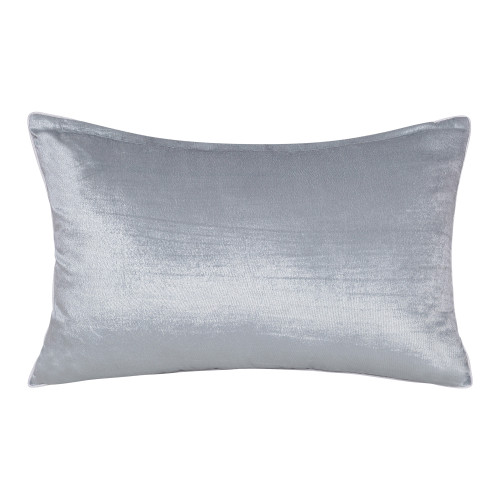 Homeroots Home Decor 16 X 24 Inches Ivory Abstract Polyester Zippered Pillow with Beads