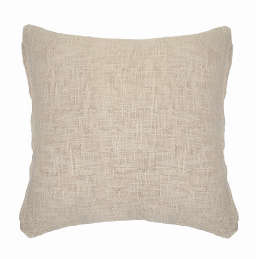 Homeroots Home Decor 20 X 20 Inches Birch 100% Cotton Geometric Zippered Pillow