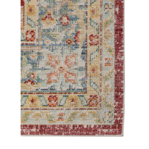 Homeroots Home Decor 9' x 13' Red Medallion Power Loom Area Rug