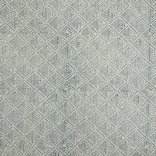 8' Gray And Blue Geometric Flatweave Handmade Distressed Runner Rug With Fringe