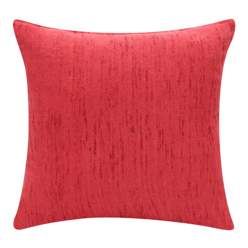 Homeroots Home Decor 20 X 20 Inches Coral Linen Zippered Pillow