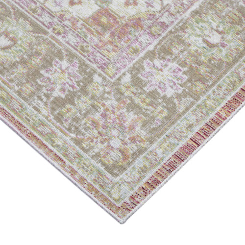 Homeroots Home Decor 8' x 10' Coral Medallion Power Loom Area Rug