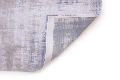 8' X 11' Gray and Beige Abstract Non Skid Area Rug 100% PET