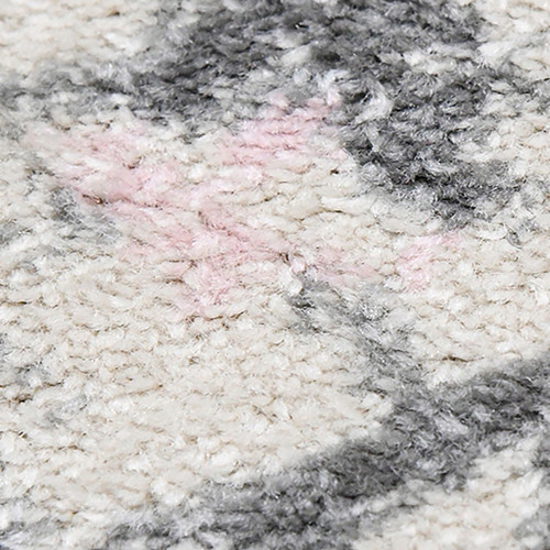 Homeroots Home Decor 9' x 12' Grey Medallion Power Loom Area Rug