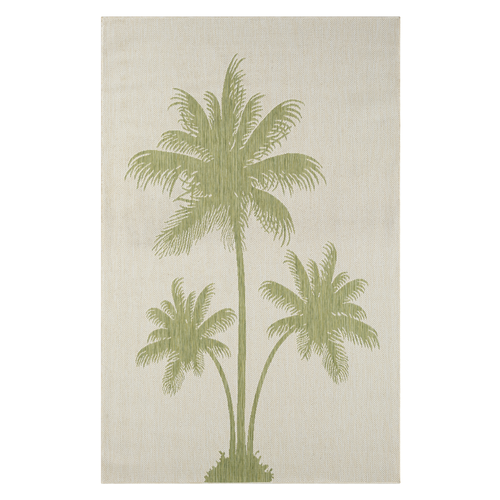 8' X 10' Beige Indoor Outdoor Area Rug