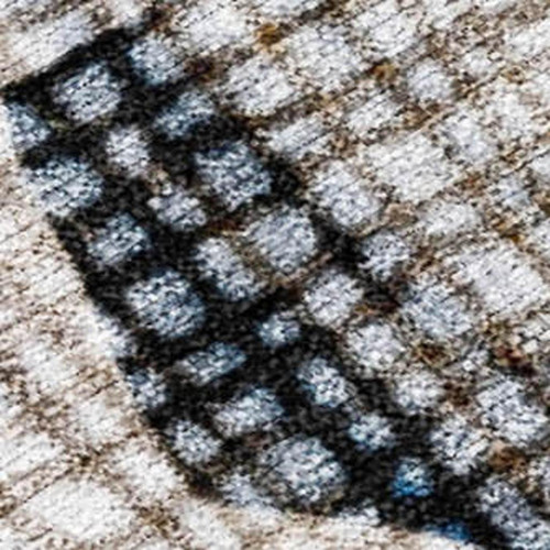 10' X 14' Linen And Gold Abstract Washable Indoor Outdoor Area Rug