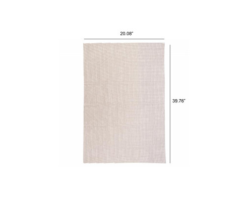 2' x 3' Brown Non Slip Indoor Outdoor Rug Pad