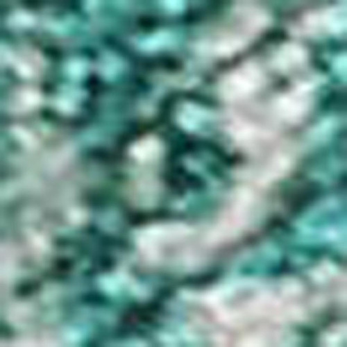 8' X 10' Teal Blue And Beige Striped Washable Indoor Outdoor Area Rug - Teal Blue, Beige