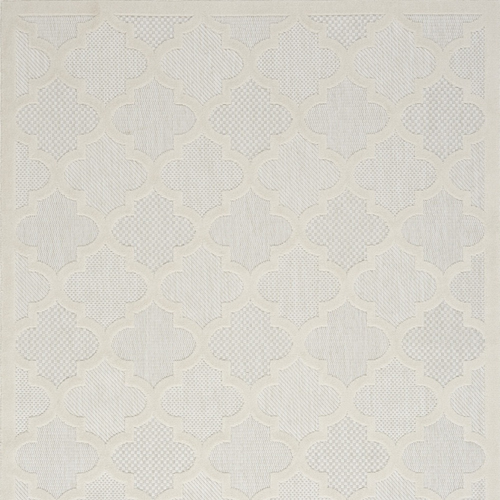 4' X 6' Ivory Indoor Outdoor Area Rug