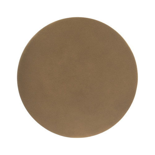 19" Bronze Aluminum Round Drink Size Pedestal End Table