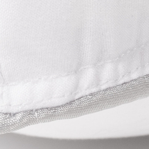 Set of Two Microfiber Down Alternative Medium Hypoallergenic Queen Size Bed Pillows