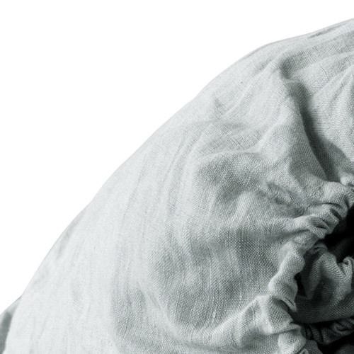Blue Linen Queen Fitted sheet