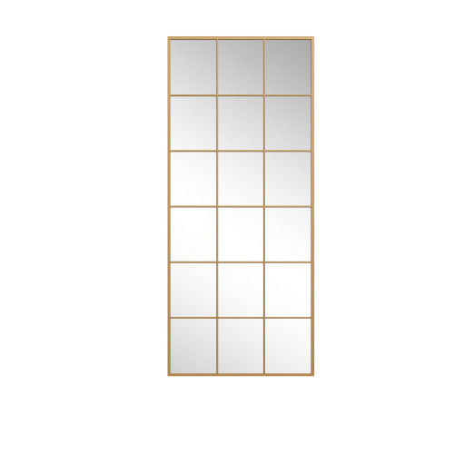 69" Gold Metal Framed Full Length Mirror