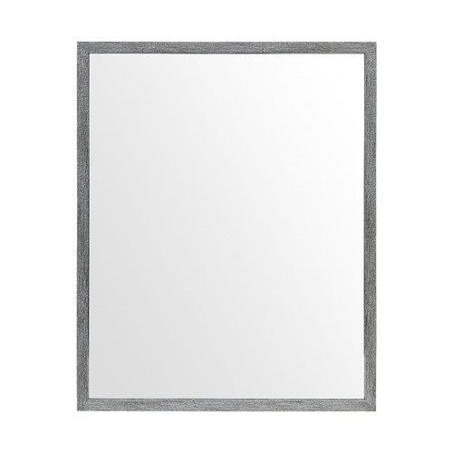32" Gray Framed Bathroom Vanity Mirror