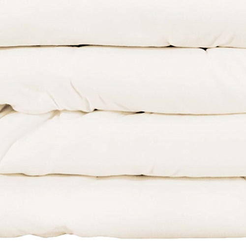 Ivory Queen Cotton Blend Washable Duvet Cover Set
