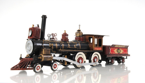 Homeroots Home Decor Union Pacific Locomotive Sculpture