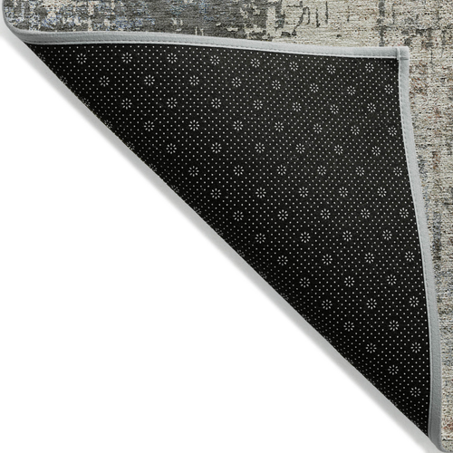 8' X 10' Beige Brown And Gray Abstract Washable Indoor Outdoor Area Rug