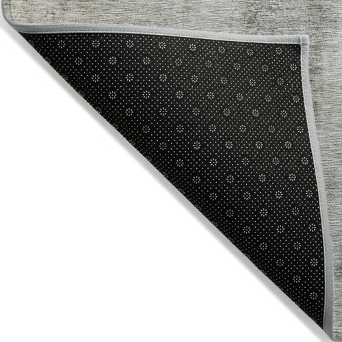 10' X 14' Taupe Beige And Gray Abstract Washable Indoor Outdoor Area Rug