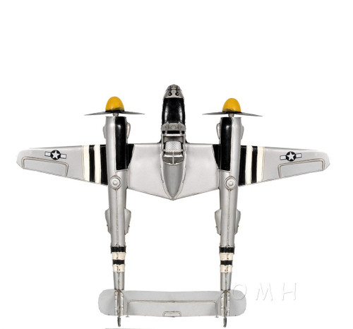 Homeroots Home Decor c1941 Lockheed P-38 Lightning Fighter Sculpture