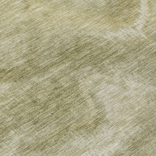 3' X 5' Sage And Ivory Abstract Washable Indoor Outdoor Area Rug