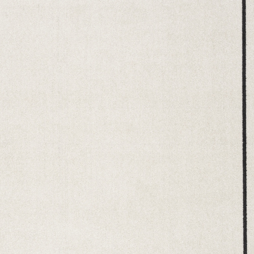 4' X 6' Ivory And Black Indoor Outdoor Area Rug