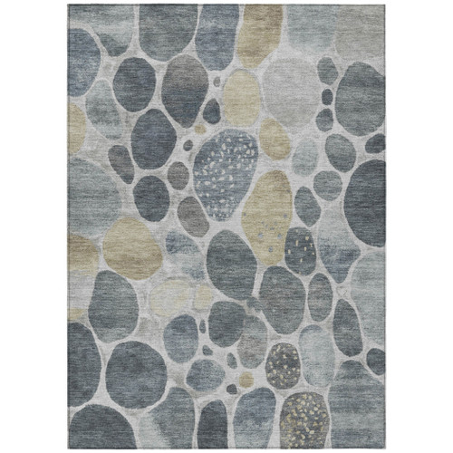 Geometric Washable Indoor Outdoor Area Rug