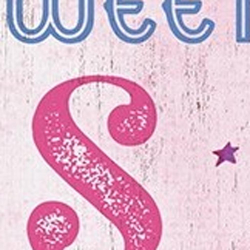 36" Pink And Blue Solid Wood Sweet Summer Porch Sign