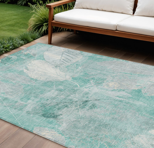 Aztec Washable Indoor Outdoor Area Rug