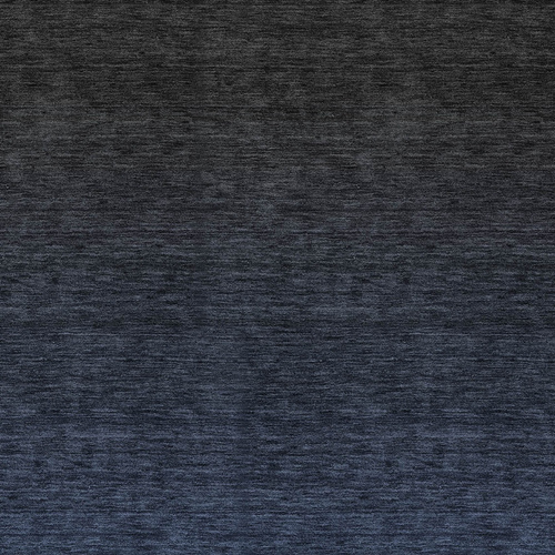 3' X 5' Navy Blue And Charcoal Abstract Washable Indoor Outdoor Area Rug