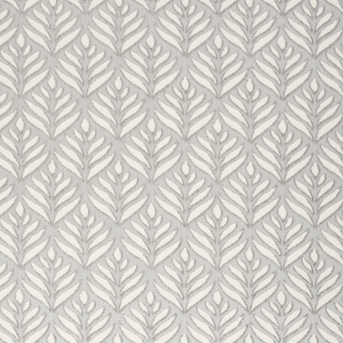 4' X 6' Grey Floral Stain Resistant Non Skid Area Rug