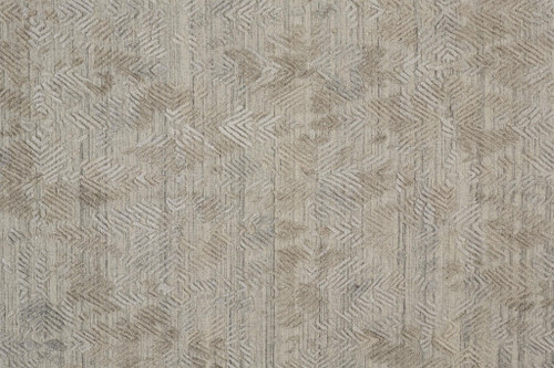 4' X 6' Taupe And Gray Abstract Hand Woven Area Rug