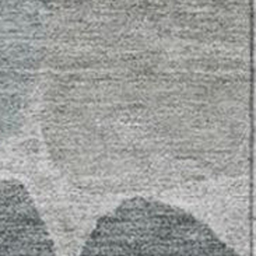 5' X 8' Pewter Beige And Ivory Geometric Washable Indoor Outdoor Area Rug