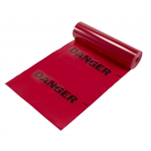 Tear-Off Danger Flags, Printed with "DAN