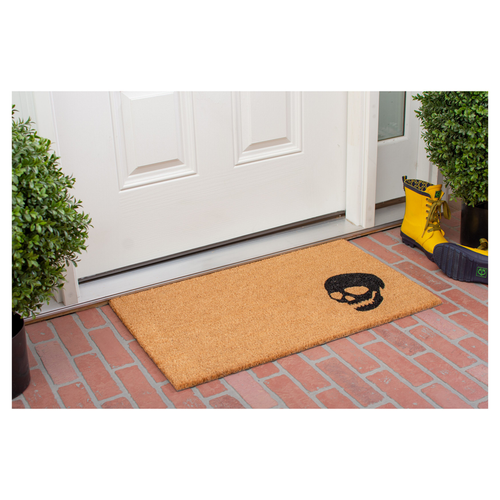 Calloway Mills Halloween Skull Doormat