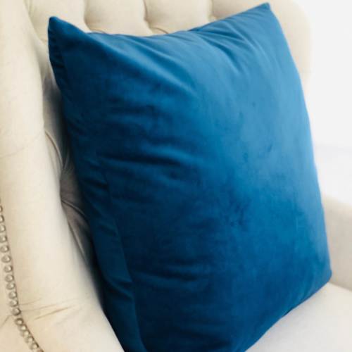 Plutus Pure  Navy Handmade Luxury Pillow