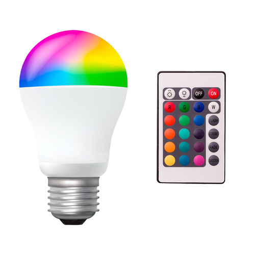RGBW LED Bulb with Remote