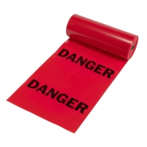 Tear-Off Danger Flags, Printed with "DAN