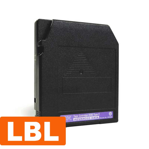 IBM 1/2 in. Ctdg, 3592 Advanced, JC, 4TB, Color Labels Only