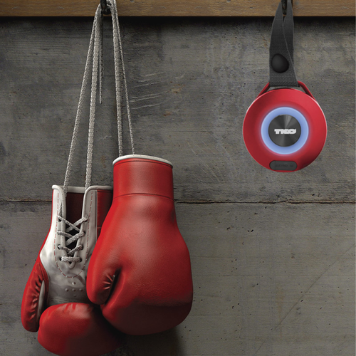 Portable RGB TWS Bluetooth Speaker - Red