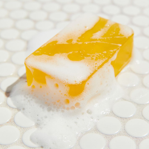 Raw Honey Lemon Peel Body Wash Bar Soap