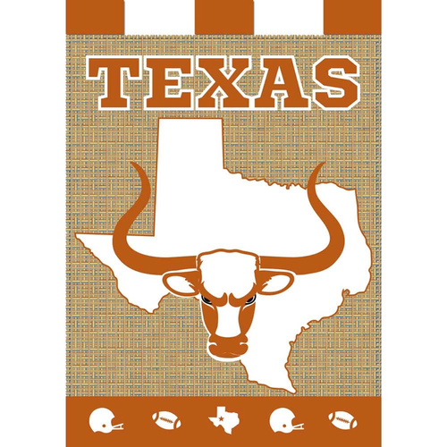 Garden, Burlap Longhorns Texas